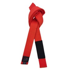 브라질 Jiu Jitsu 청소년 어린이 이하 벨트 시스템, 오렌지 스트랩 - 자수 있음, 기본 모델명/품번