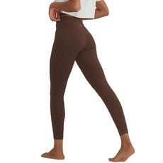 ALONG FIT 주머니가 있는 하이 웨이스트 레깅스 복부 컨트롤 운동 레깅스 여성용 63.5cm25인치 소프트 요가 팬츠 체육관 스포츠 라운지 블랙 사이드 포켓 XL 1