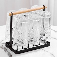 컵홀더 컵꽂이 홀더 정리 컵건조대 컵걸이 거치대, 화이트