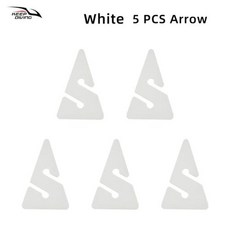 스쿠버 다이빙 범용 안전 동굴 라인 마커 화살표 신호 및 난파선 액세서리 3 개 5, 1) White 5PCS Arrow