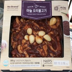 에이치제이에프 마늘오리불고기, 300g, 1개