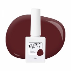 찐딱 프리미엄 네일아트 젤컬러 젤네일, 1개, 10ml, JJ006 (버건디 레드)