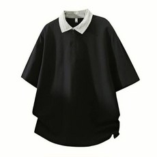 polo衫男上衣運動上衣冰絲休閒短袖夏天大尺碼透氣寬鬆翻領上衣百搭吸濕排汗商務工作寬鬆POLO衫薄上衣青年假兩件短袖上衣-