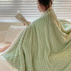Roomxyd 뽀그리 양털 극세사담요 블랭킷 무릎담요 겨울 이불담요 대형
