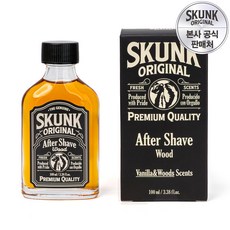 스컹크 오리지날 에프터쉐이브 Aftershave - 바닐라 우드, 50ml, 1개