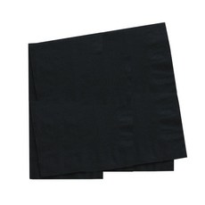 생일파티 테이블냅킨 블랙 파티소품 20매입
