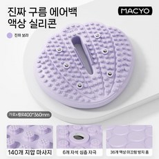 운동기구 걷기 실내 유산소 공기주입식 스탭퍼 발지압, 1. 히비스커스 퍼플