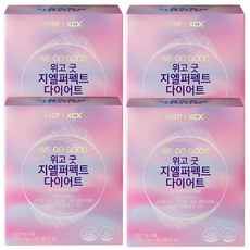 위고 굿 지엘퍼펙트 다이어트 늘어나버린 복부지방 라인관리가 필요하신 분 체지방 감소 혈중 콜레스테롤 개선 에 도움을 줄수 있음 기능성 원료, 4개, 60정