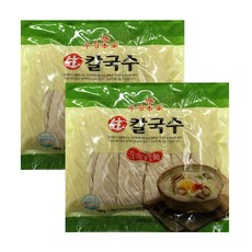 우정본가 생칼국수 1kg 6인분, 2개