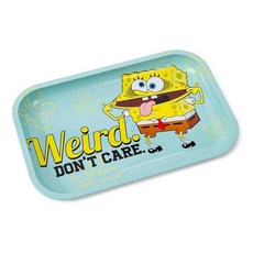 Care Bears TIN 트레이: Silver Buffalo 틴 트레이로 따뜻한 세상에 빠져보세요. 28.7 x 18.8cm(11.25 x 7.4인치) 크기를 자랑합니다., Spongebob