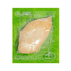 푸드원 맛닭 냉장 훈제 닭가슴살 마늘맛, 50세트, 5kg