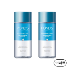 폰즈 클리어 훼이스 스파 립 앤 아이 리무버, 120ml, 22개
