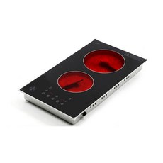 써니테크 ER-200T/ST-200T 2구 빌트인 하이라이트 가정용 원룸 오피스텔 사무실 전기레인지 전기렌지 전기쿡탑, ER-200TC/ST-200TC