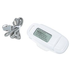 1 세트 보수계 야외 클립 디자인 실용적인 스텝 카운터 충전식 USB 충전 휴대용 소형 걷기용, 1개