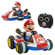 JAKKS PACIFIC 닌텐도마리오미니RC카, 혼합 색상, 1개