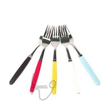 늘DIX 칼라 어린이포크 5종 택1, 옐로우