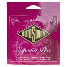 ROTO SOUND Superia CL1 Classical Guitar Strings - Normal Tension Ball End Set (英國製), 1個, CL3