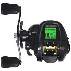 SAMOLLA TX800 水滴輪路亞捲線器 (具深度顯示), 捲線器（左手款）