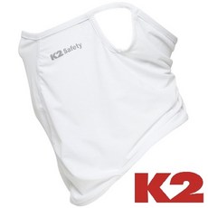 K2 Safety 하이크 넥스카프 귀걸이형, k2 귀걸이형 스카프 화이트+사은품