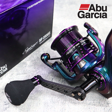 아부가르시아 에기시스SP 스피닝릴 더블핸들 파워핸들 보조스풀 무늬오징어 에깅 팁런, 2500S, 혼합색상, 2500S