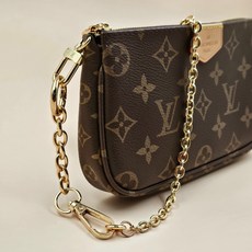 가방 스트랩 길이 연장 체인, 실버