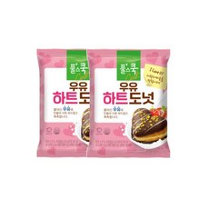 풀무원 풀스쿡 우유하트도넛 2개, 7개, 42g