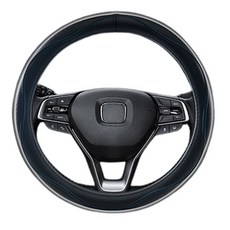 安伯特純正牛皮水世界 汽車方向盤保護皮套