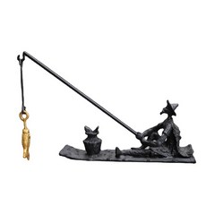 굴곡와인거치대 와인렉 수납함 수납거치대 진열대, 1개, 낚시가 19 x 4x17cm