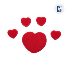 (KC인증) JL매직 작은 하트들이 하나로 변하는 하트 스펀지 마술 세트 (고급형) 어린이도 안전하게 사용, 1세트, 초급, 해법영상 제공