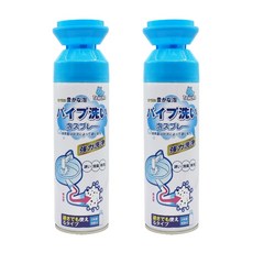 TAMURA泡沫型水管抗菌清潔劑500ml 管道除臭 排水管除菌 水管清潔 除異味 排水管疏通, 1個, TAMURA水管清潔劑2瓶