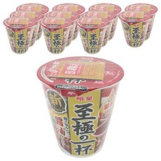 明星食品 極致一杯 雞肉鮮味醬油拉麵 64g, 12個