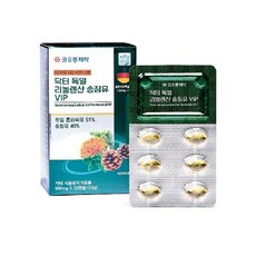코오롱제약 닥터 독일 리놀렌산 송침유 VIP 15g, 8개, 30정