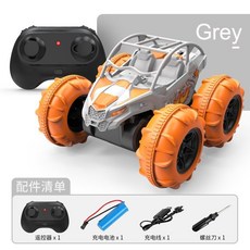 遙控沙灘車 水陸兩用特技車 兒童玩具車, 1個, 天藍色   遙控沙灘車   水陸     暢玩   三組電池  2充電線