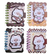 다빈 미니 캐릭터수첩 4종 세트, 1개