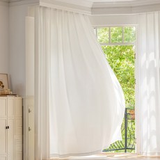 홈키안 쉬폰커튼 비침없는 나비주름 차르르커튼 커튼 거실커튼