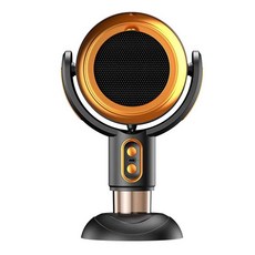 흡입기 연기흡입기 연기 후드 휴대용 환풍기 냄새제거, 골드 충전식