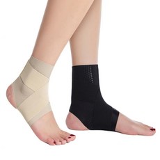 던핏 고탄력 소프트 발목 보호대, 1개, 블랙