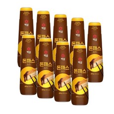 CJ 백설 돈까스소스, 9개, 255g