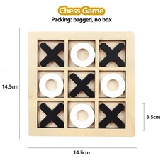최신 재미있는 테이블 게임 세트 로프 매듭 퍼즐 / 자동차 보드 XO 틱택토 체스 교육 장난감 어린이 남아, 03 Chess Game-No Box