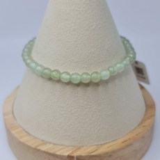 鵝鵝天然翡翠 冰種天然黃翡手鍊 4.8mm A0285008, 詳見包裝