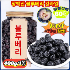 1+1+1 블루베리 건과일 말린 과일 무첨가 고품질 오성 블루베리 유기농 말린 무가당 건블루베리 5A등급 대용량, [1+1](2개)한 큰 봉지*2