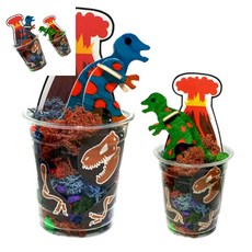 오땨 스칸디아모스 공룡시대 만들기 봄꽃나무만들기 부모참여수업만들기 스칸디아모스화분