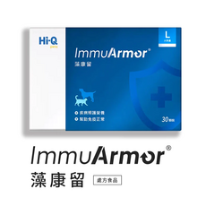 Hi-Q pets ImmuArmor 免疫保健營養品 L尺寸 30顆裝, 藍白色, 1件