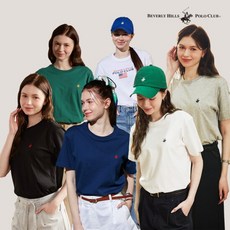 비버리힐스폴로클럽 남여공용 클래식핏 져지 반팔티 6종