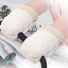 유모차 장갑 핸드머프 겨울 손 보호 산책 보온 방한 sty*5529ZW, 블랙