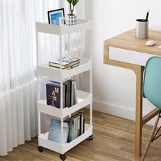 해들일추천샵 이동식 틈새선반 백색 3단 넓은것 익일출고 틈새수납장