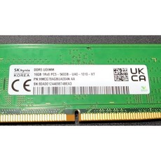 海力士 SK hynix DDR5 5600 16GB 桌上型電腦記憶體 拆機新品, 1個
