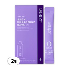 보라톡스 파비플로라 알파CD 제로슈가 보라워터 스틱, 2박스, 15회분