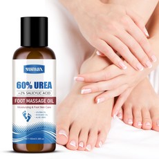 60%우레아 발마사지 오일 유레아 안마 고보습 풋 다리 케어 전용 발맛사지 아로마 오일 urea foot massage oil, 100ml, 1개, 1개입