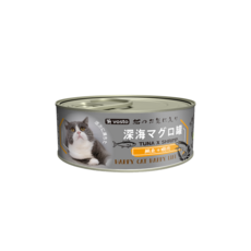 vosto 貓咪最愛深海鮪魚罐頭 活力滿滿 Omega-3呵護毛髮 無添加更安心, 170g, 1個, 鮪魚+蝦肉